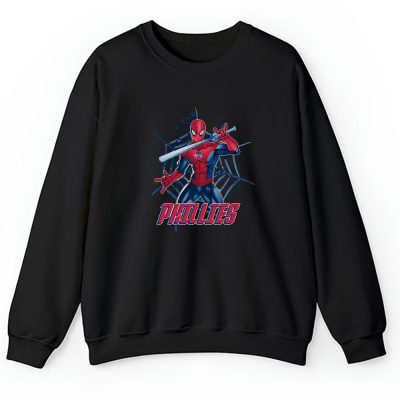 Spiderman MLB Philadelphia Phillies Unisex Sweatshirt TAS7359