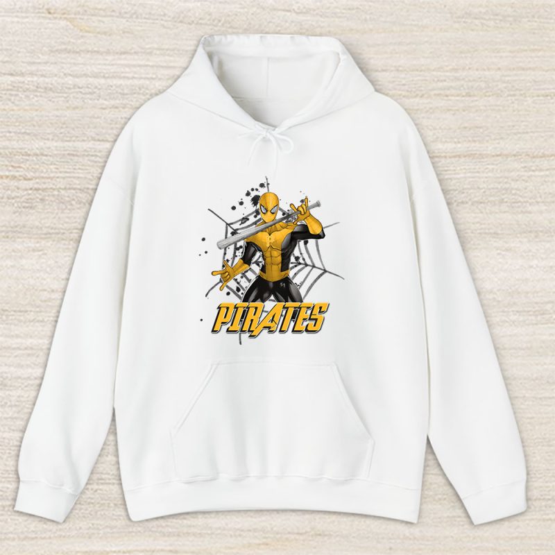 Spiderman MLB Pittsburgh Pirates Unisex Hoodie TAH7354