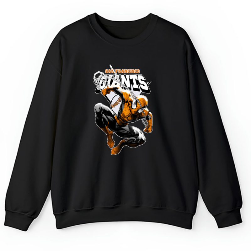 Spiderman MLB San Francisco Giants Unisex Sweatshirt TAS5346