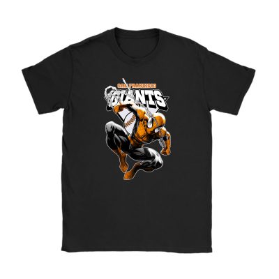 Spiderman MLB San Francisco Giants Unisex T-Shirt TAT5346