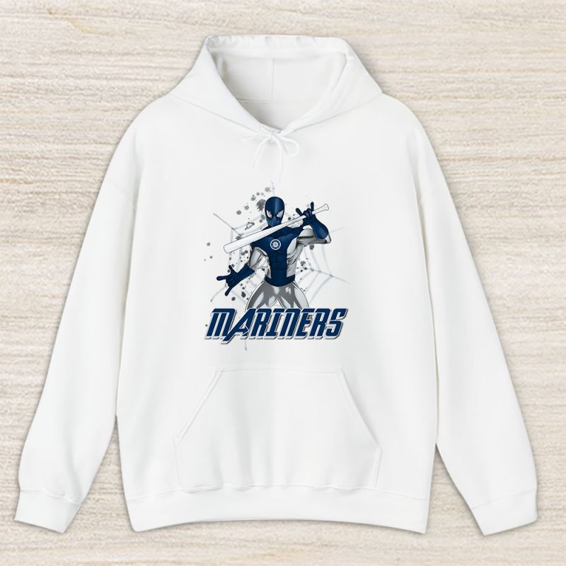 Spiderman MLB Seattle Mariners Unisex Hoodie TAH7389