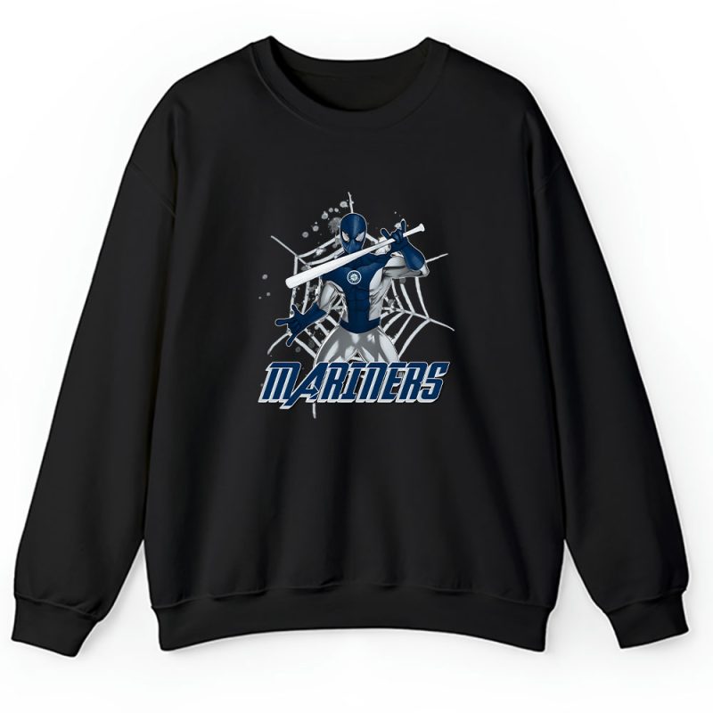 Spiderman MLB Seattle Mariners Unisex Sweatshirt TAS7389