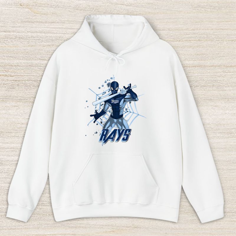 Spiderman MLB Tampa Bay Rays Unisex Hoodie TAH7402