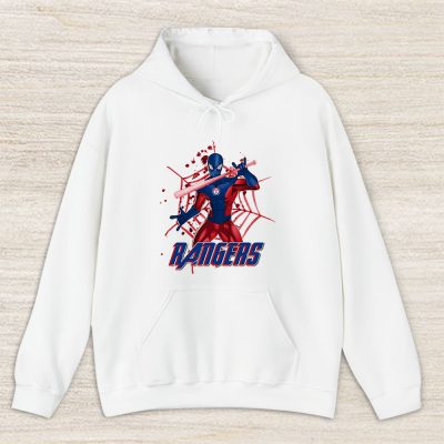 Spiderman MLB Texas Rangers Unisex Hoodie TAH7406