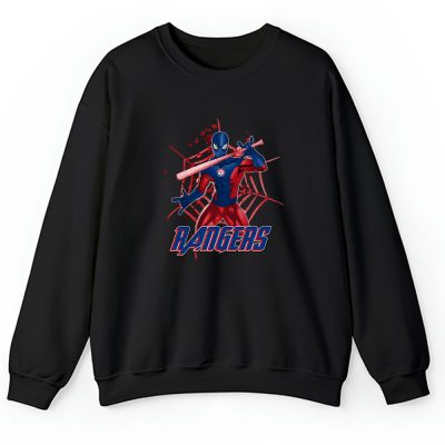 Spiderman MLB Texas Rangers Unisex Sweatshirt TAS7406