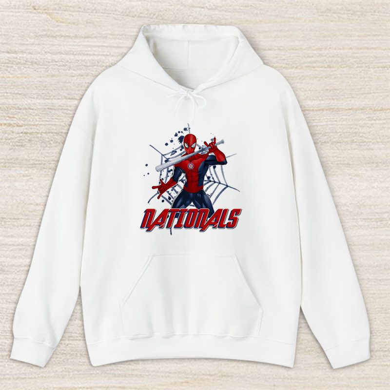 Spiderman MLB Washington Nationals Unisex Hoodie TAH7421