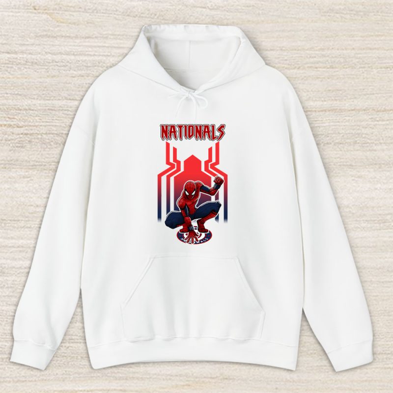 Spiderman MLB Washington Nationals Unisex Hoodie TAH7422