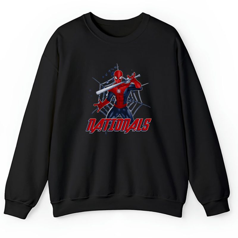 Spiderman MLB Washington Nationals Unisex Sweatshirt TAS7421