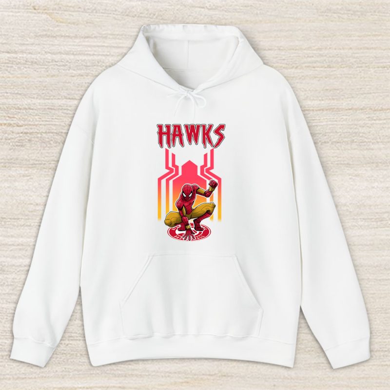 Spiderman NBA Atlanta Hawks Unisex Hoodie TAH7106