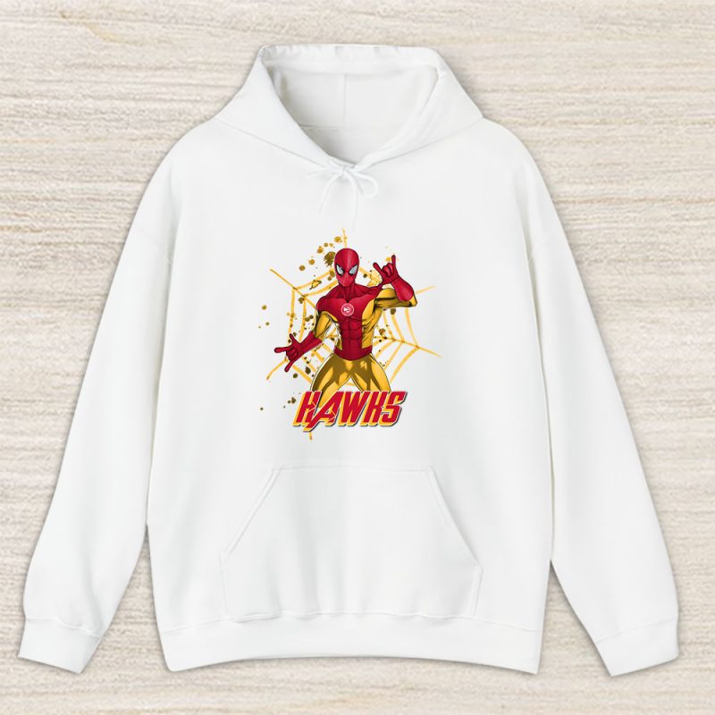 Spiderman NBA Atlanta Hawks Unisex Hoodie TAH7108