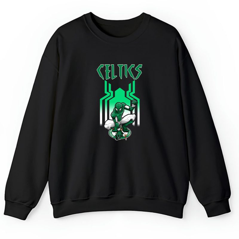 Spiderman NBA Boston Celtics Unisex Sweatshirt TAS7128