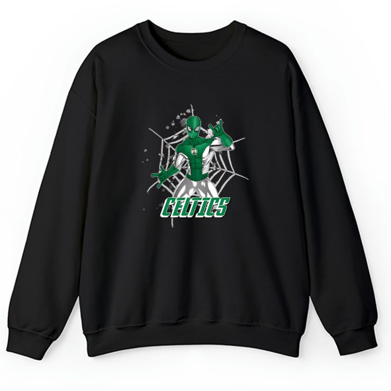 Spiderman NBA Boston Celtics Unisex Sweatshirt TAS7130