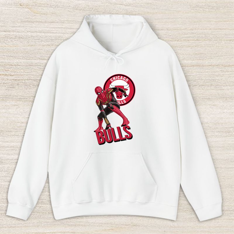 Spiderman NBA Chicago Bulls Unisex Hoodie TAH8359