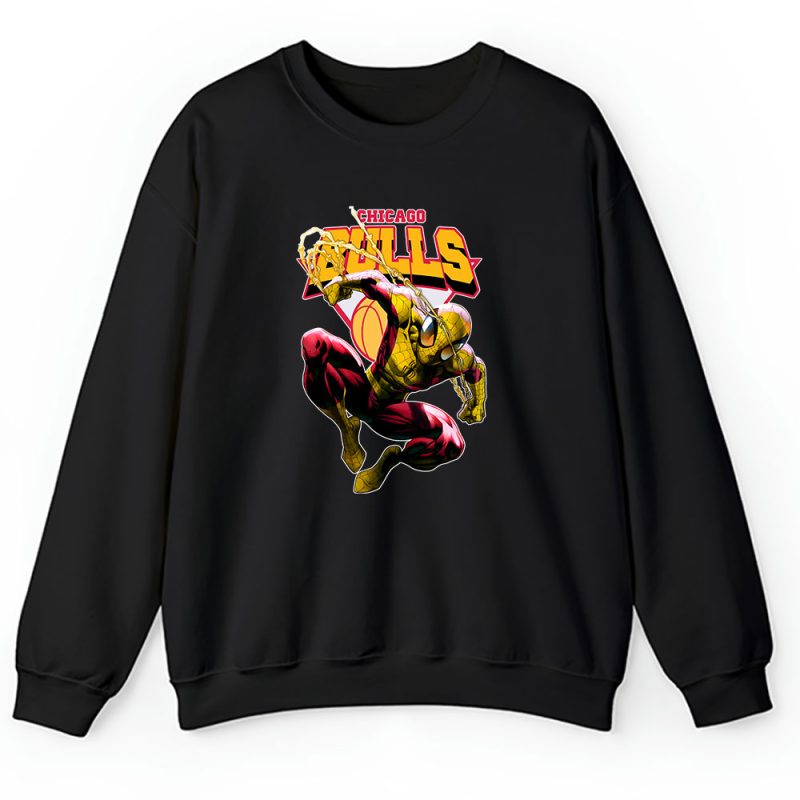 Spiderman NBA Chicago Bulls Unisex Sweatshirt TAS5300