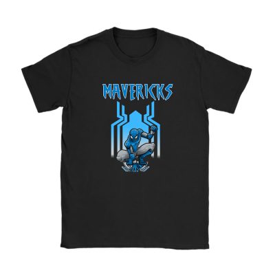 Spiderman NBA Dallas Mavericks Unisex T-Shirt Cotton Tee TAT7200