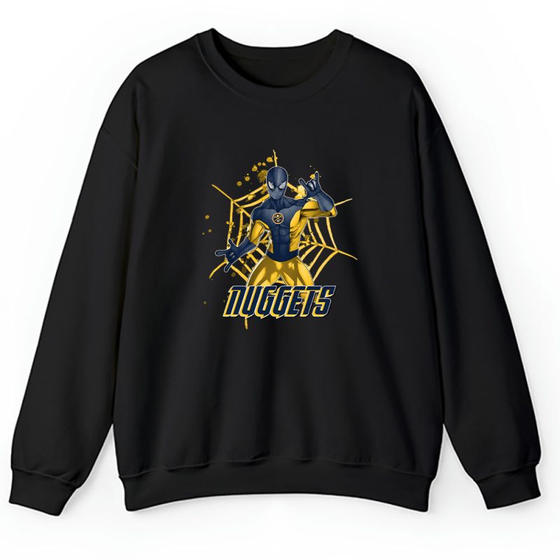 Spiderman NBA Denver Nuggets Unisex Sweatshirt TAS7205