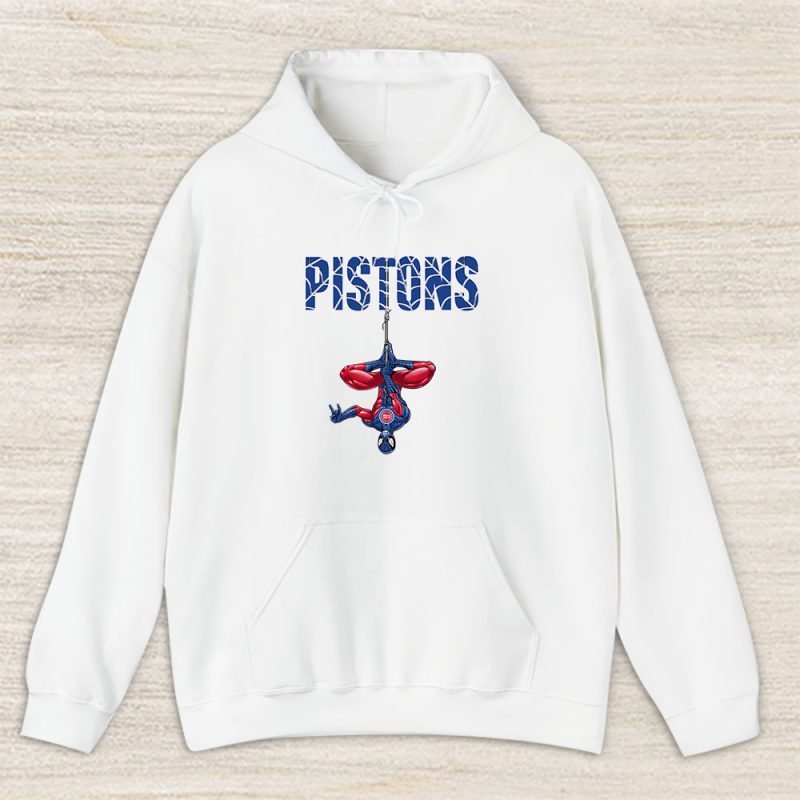 Spiderman NBA Detroit Pistons Unisex Hoodie TAH7207