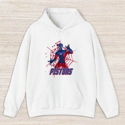 Spiderman NBA Detroit Pistons Unisex Hoodie TAH7208