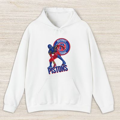 Spiderman NBA Detroit Pistons Unisex Hoodie TAH8379