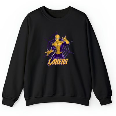 Spiderman NBA Los Angeles Lakers Unisex Sweatshirt TAS7260