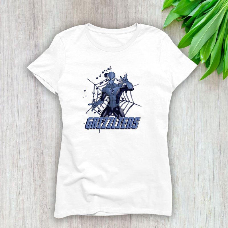 Spiderman NBA Memphis Grizzlies Lady T-Shirt Women Tee LTL7290