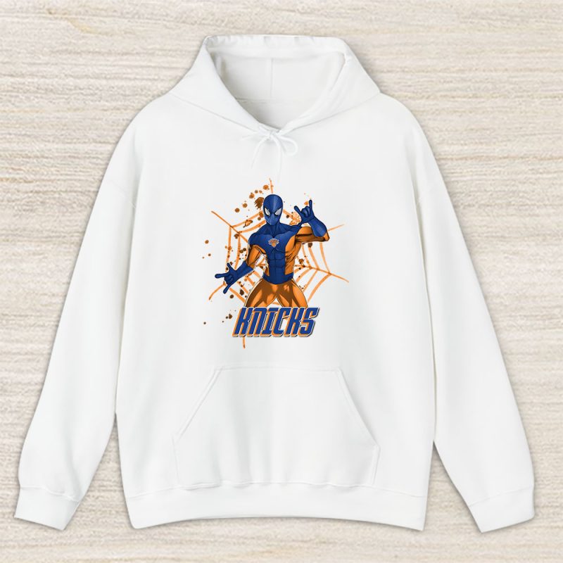 Spiderman NBA New York Knicks Unisex Hoodie TAH7312