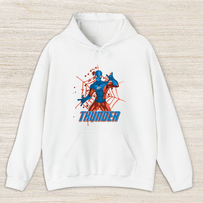 Spiderman NBA Oklahoma City Thunder Unisex Hoodie TAH7342