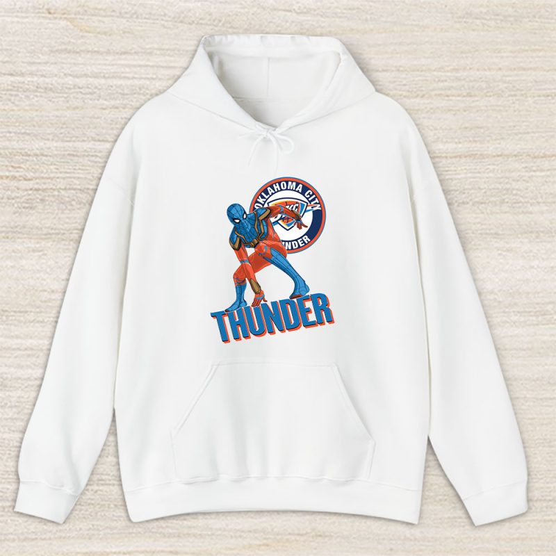 Spiderman NBA Oklahoma City Thunder Unisex Hoodie TAH8426