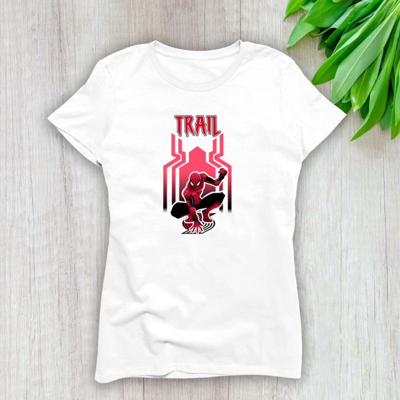 Spiderman NBA Portland Trail Blazers Lady T-Shirt Women Tee LTL7351