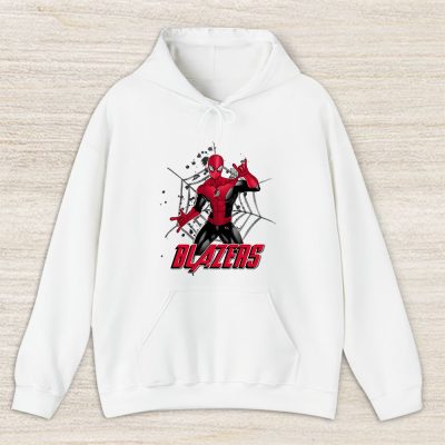 Spiderman NBA Portland Trail Blazers Unisex Hoodie TAH7353