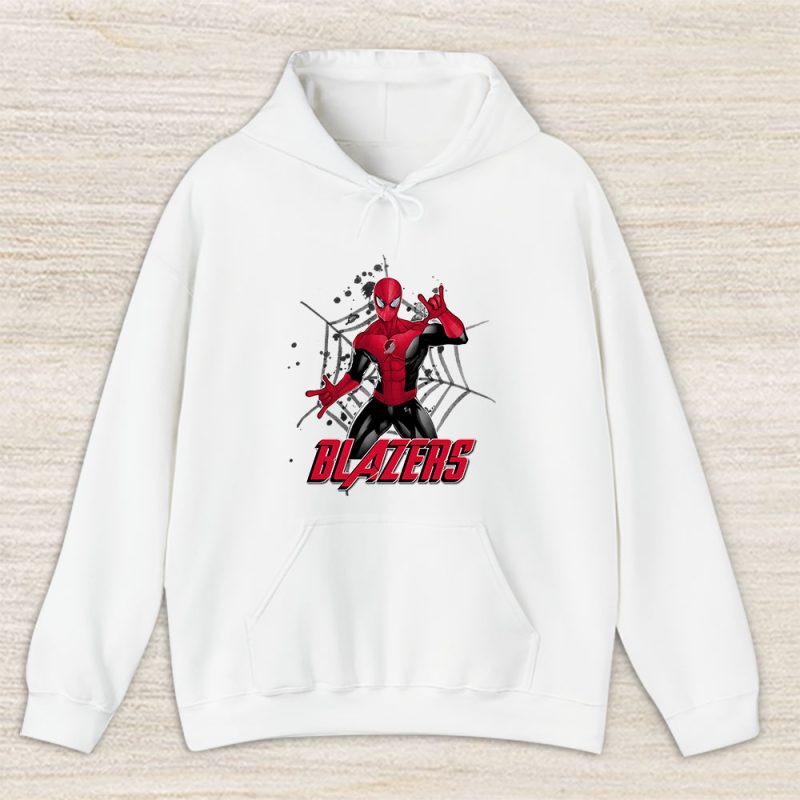 Spiderman NBA Portland Trail Blazers Unisex Hoodie TAH7353