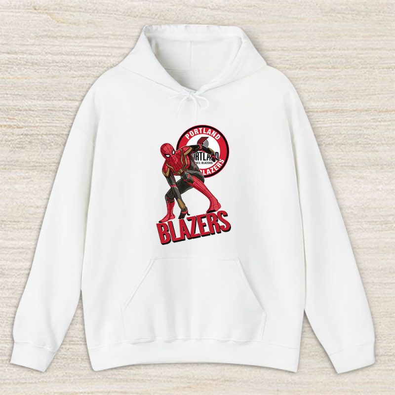 Spiderman NBA Portland Trail Blazers Unisex Hoodie TAH8430