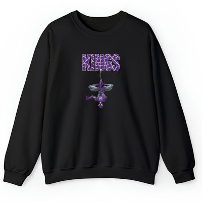 Spiderman NBA Sacramento Kings Unisex Sweatshirt TAS7386