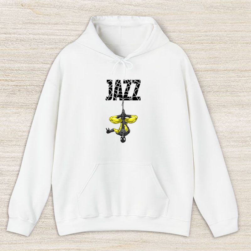 Spiderman NBA Utah Jazz Unisex Hoodie TAH7414