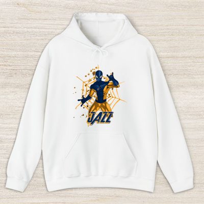 Spiderman NBA Utah Jazz Unisex Hoodie TAH7415