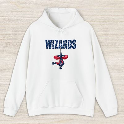 Spiderman NBA Washington Wizards Unisex Hoodie TAH7424