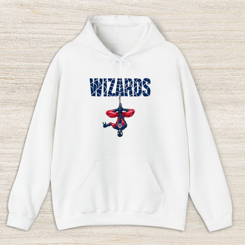 Spiderman NBA Washington Wizards Unisex Hoodie TAH7424