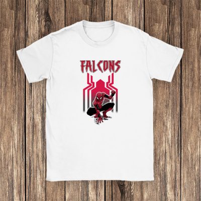 Spiderman NFL Atlanta Falcons Brand Unisex T-Shirt Cotton Tee TAT6569