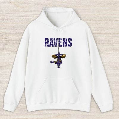 Spiderman NFL Baltimore Ravens Unisex Hoodie TAH7137