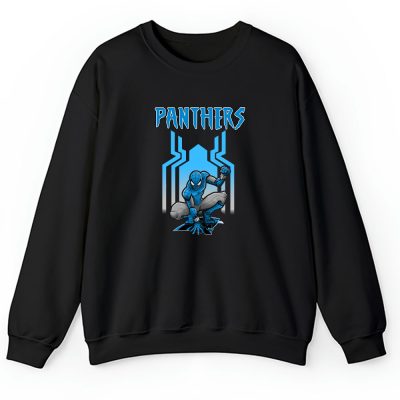 Spiderman NFL Carolina Panthers Brand Unisex Sweatshirt TAS6575