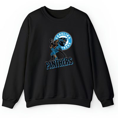 Spiderman NFL Carolina Panthers Unisex Sweatshirt TAS7646