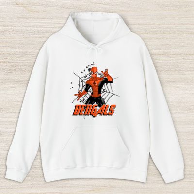 Spiderman NFL Cincinnati Bengals Unisex Hoodie TAH7155