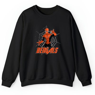 Spiderman NFL Cincinnati Bengals Unisex Sweatshirt TAS7155