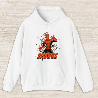 Spiderman NFL Cleveland Browns Unisex Hoodie TAH7169