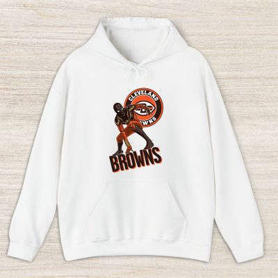 Spiderman NFL Cleveland Browns Unisex Hoodie TAH7645