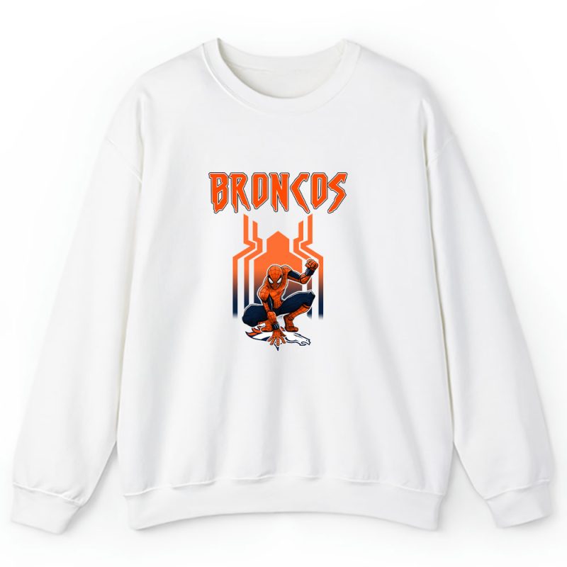 Spiderman NFL Denver Broncos Brand Unisex Sweatshirt TAS6576