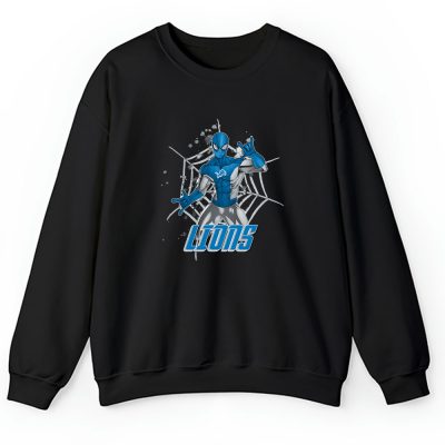 Spiderman NFL Detroit Lions Unisex Sweatshirt TAS7198