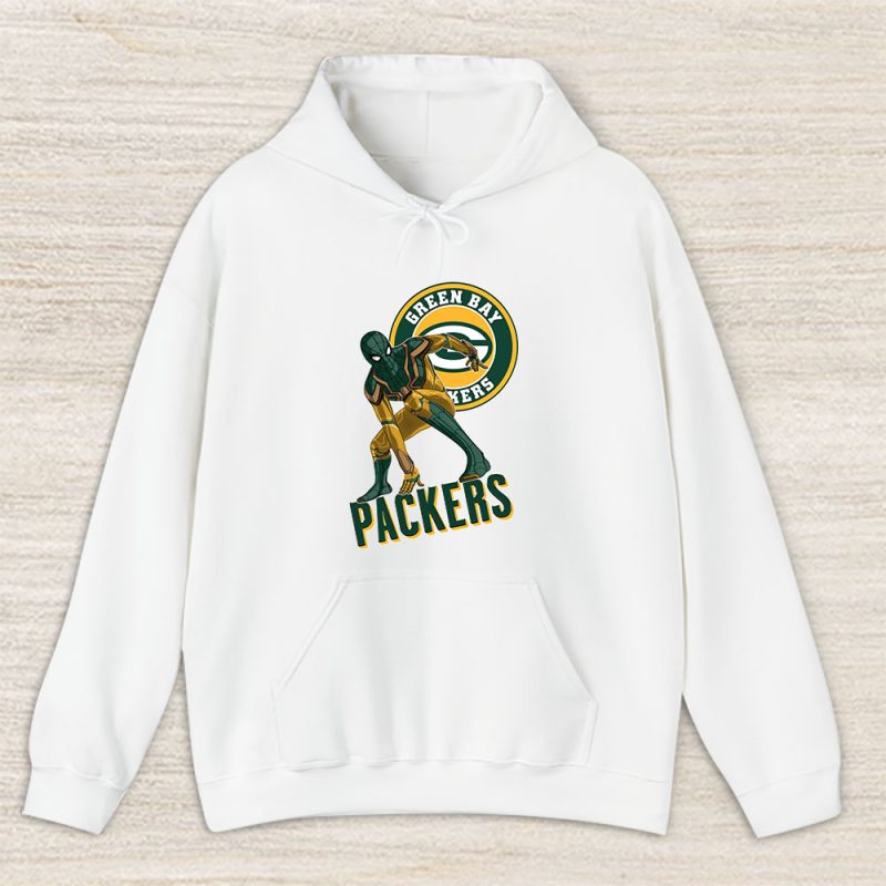 Spiderman NFL Green Bay Packers Unisex Hoodie TAH7661