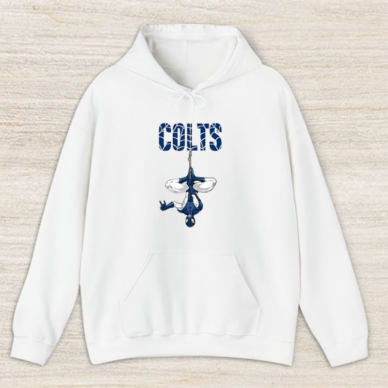 Spiderman NFL Indianapolis Colts Unisex Hoodie TAH7236