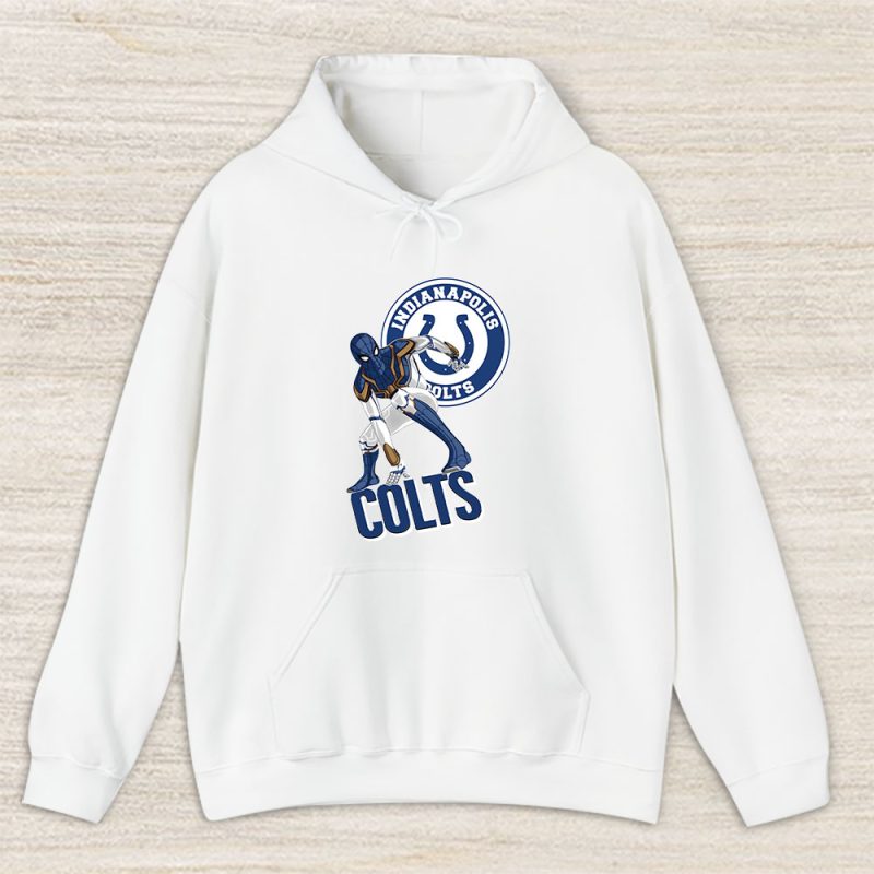 Spiderman NFL Indianapolis Colts Unisex Hoodie TAH7663